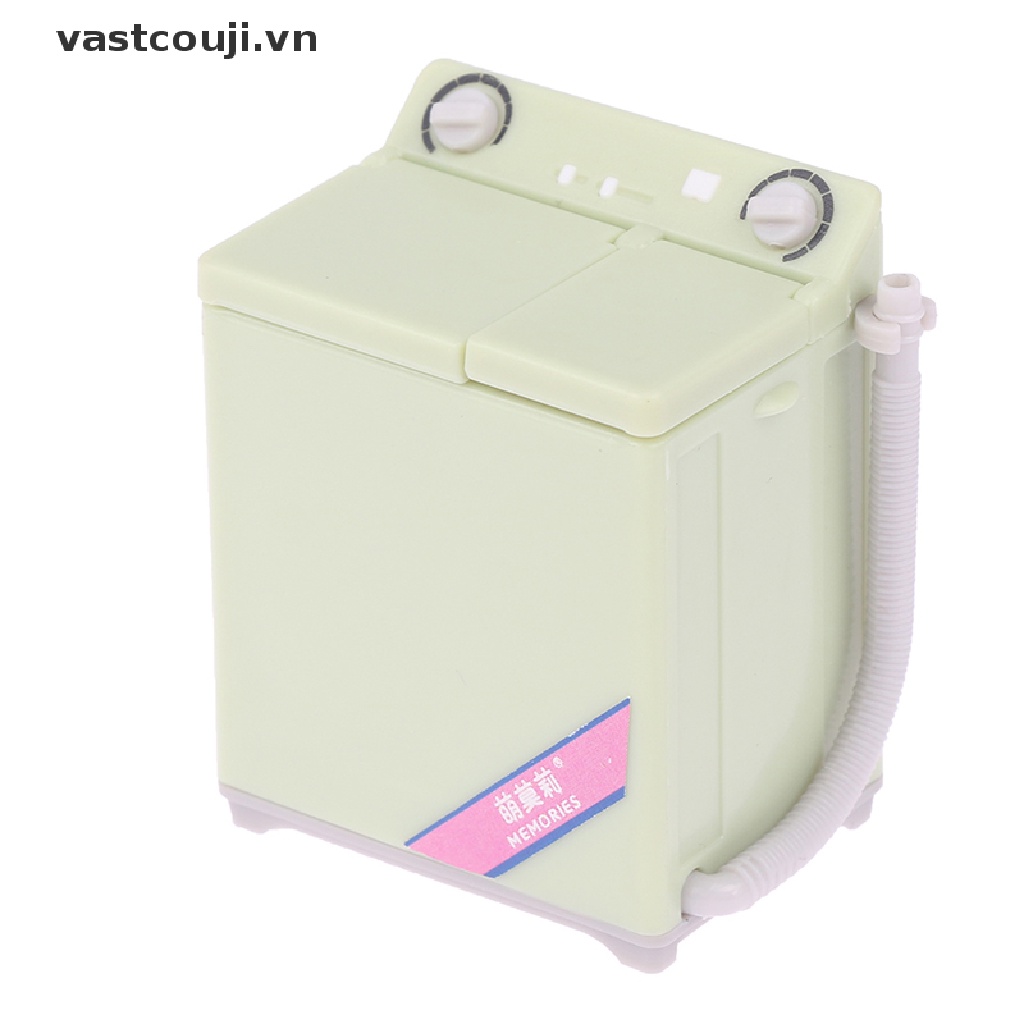 Mô Hình Máy Giặt VASTJI Tỉ Lệ 1: 12 Trang Trí Nhà Búp Bê