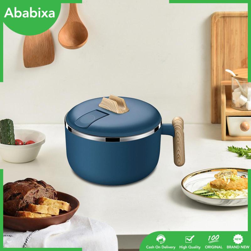 Tô Nấu Mì Ramen Bằng Thép Không Gỉ Tiện Dụng Mang Theo Du Lịch / Dã Ngoại