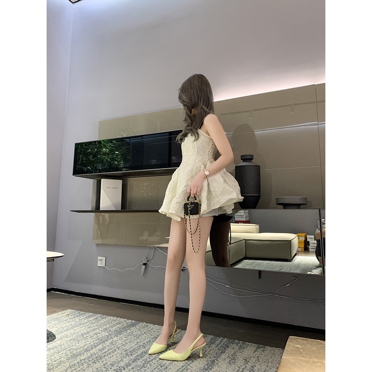 Sandal Cao Gót Mũi Nhọn Thời Trang Xuân Hè 2023 Cho Nữ