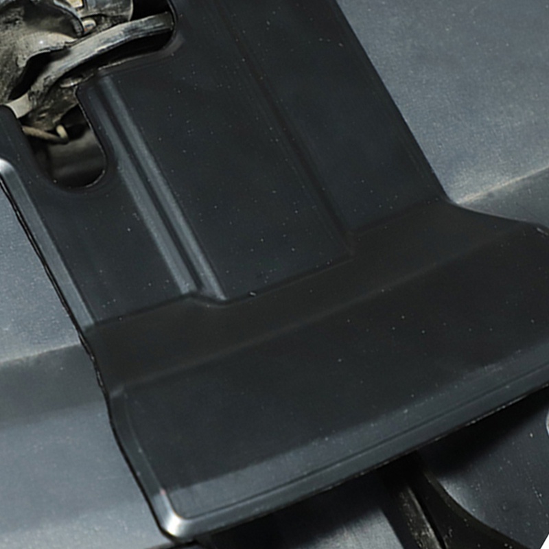 1 Nắp Đậy Khóa Động Cơ Màu Đen Trang Trí Cho Dodge Challenger 2009-2021