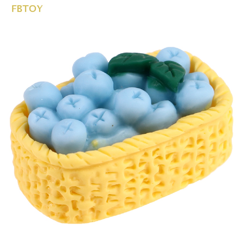 Bộ 5 Giỏ Trái Cây Mini Tỉ Lệ 1: 12 Trang Trí Nhà Búp Bê