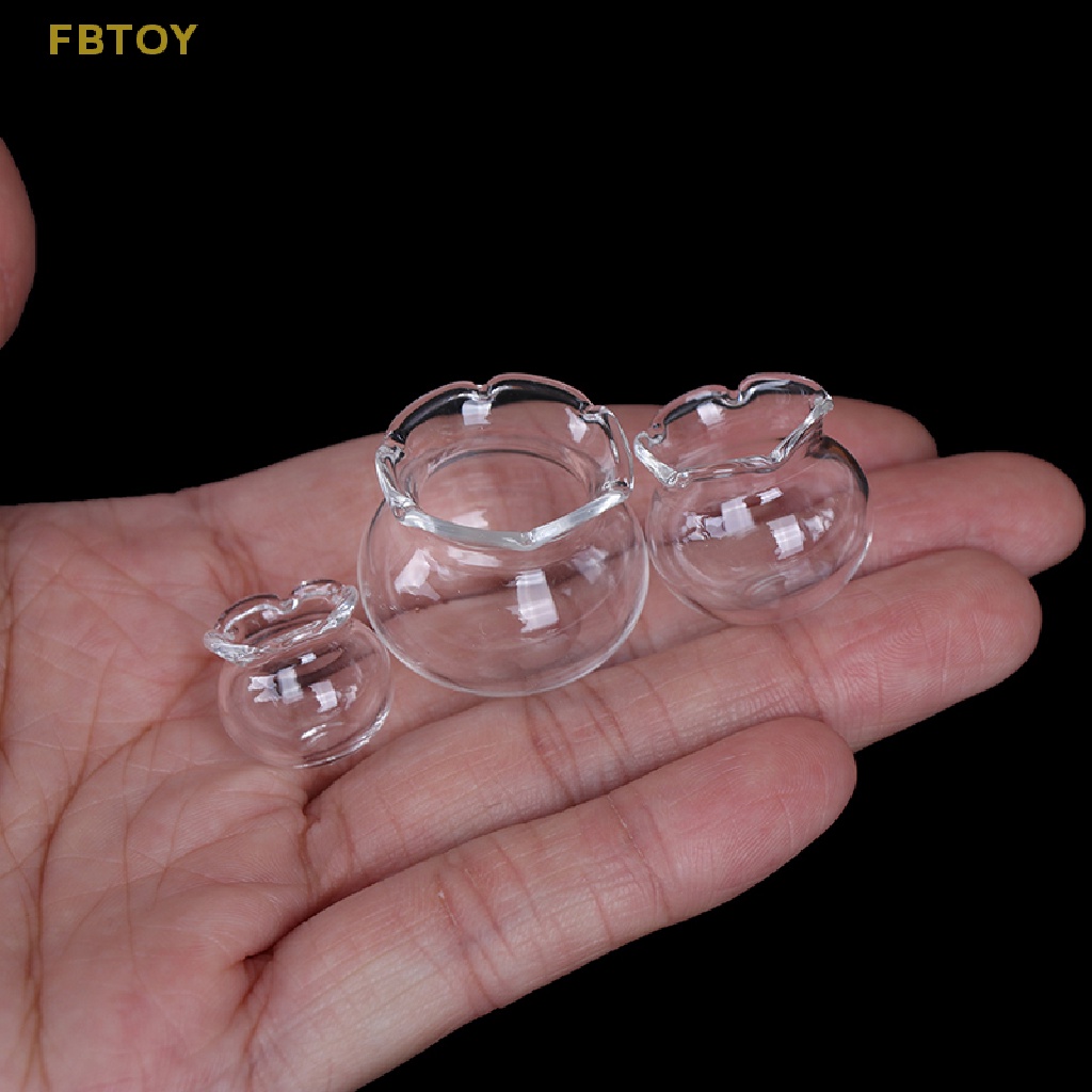 Cá Thủy Tinh Trong Suốt Trang Trí Nhà Búp Bê Tỉ Lệ 1: 12