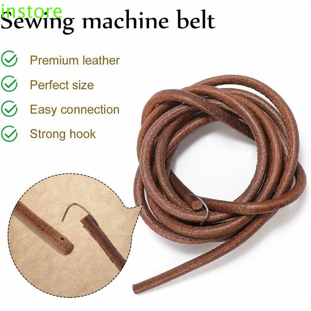 Dây Đai Da Bò Có Móc Chuyên Dụng Cho May Vá|Bộ Phận Treadle Phần Ba Lá