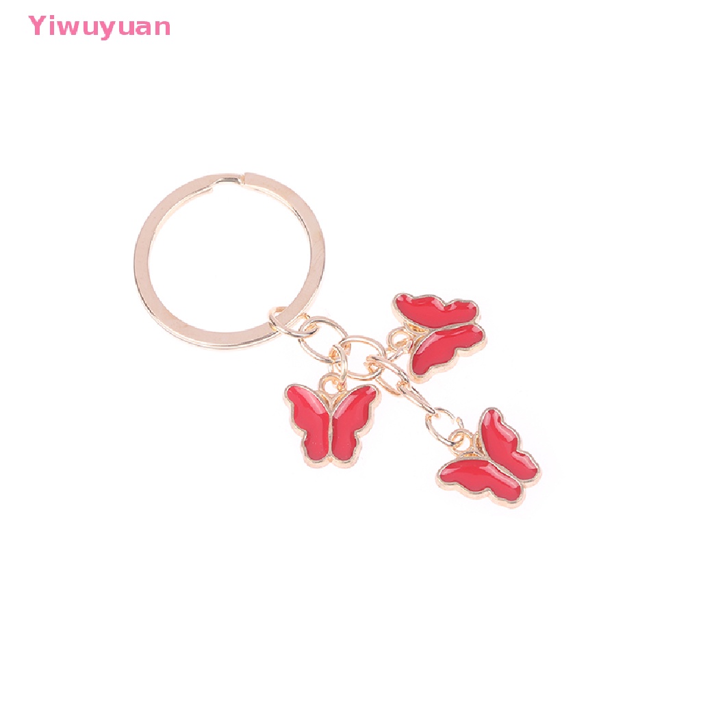 1 Móc Khóa Hình Bướm Thời Trang Mới