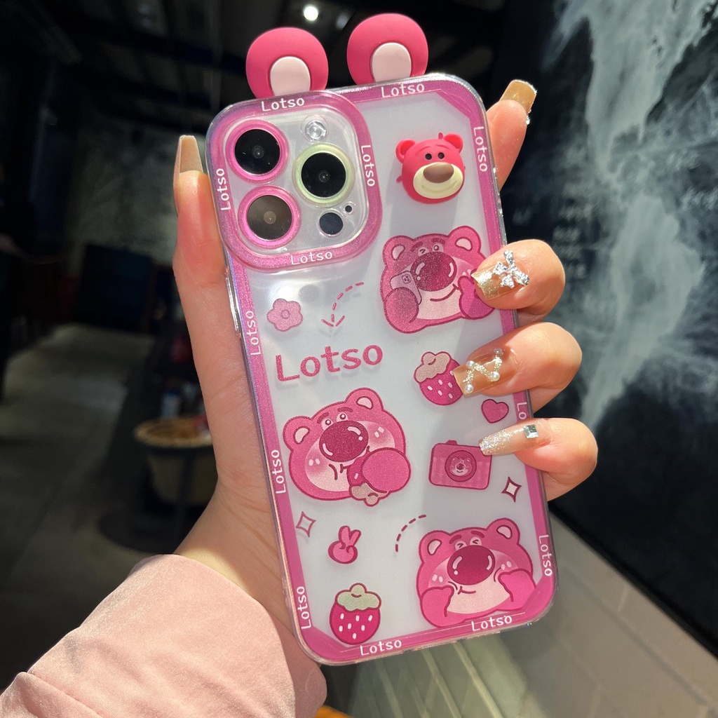 Ốp Điện Thoại TPU Silicon Mềm Trong Suốt In Hình Toy Story 3D Cho iPhone 14 Pro Max 13 12 11 XR X / Xs 7 8 Plus