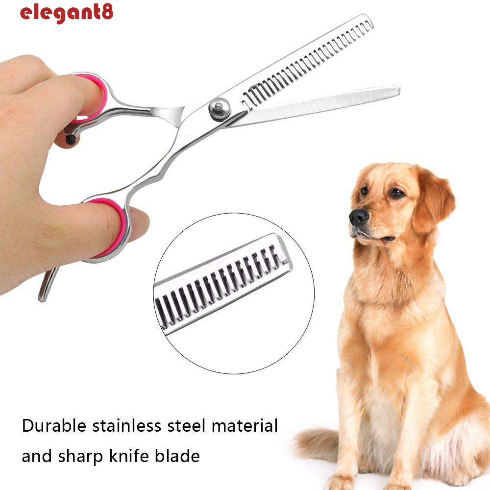 Kéo Cắt Tỉa Lông Thú Cưng Viền Nhọn Bằng Thép Không Gỉ