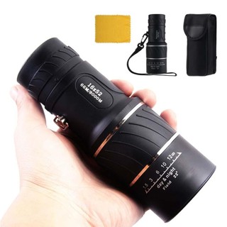 Ống nhòm kính thiên văn một mắt cao cấp 16X52 66 / 8000M Kính thiên văn thể thao ngoài trời bằng nhựa HD Kính viễn vọng tầm nhìn ban đêm Mini Di động