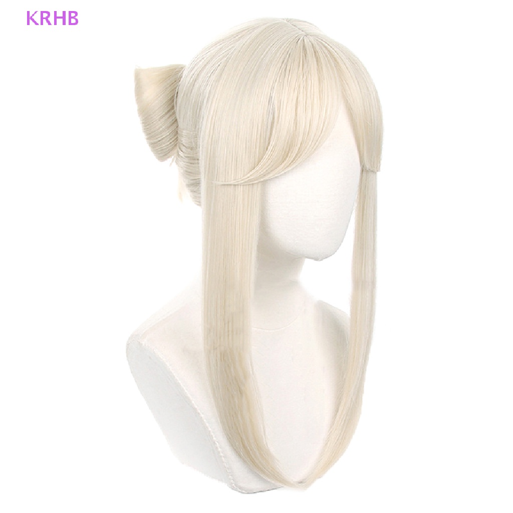 Tóc Giả Hóa Trang Nhân Vật Game Genshin Va Chạm Ningguang 50cm Mới