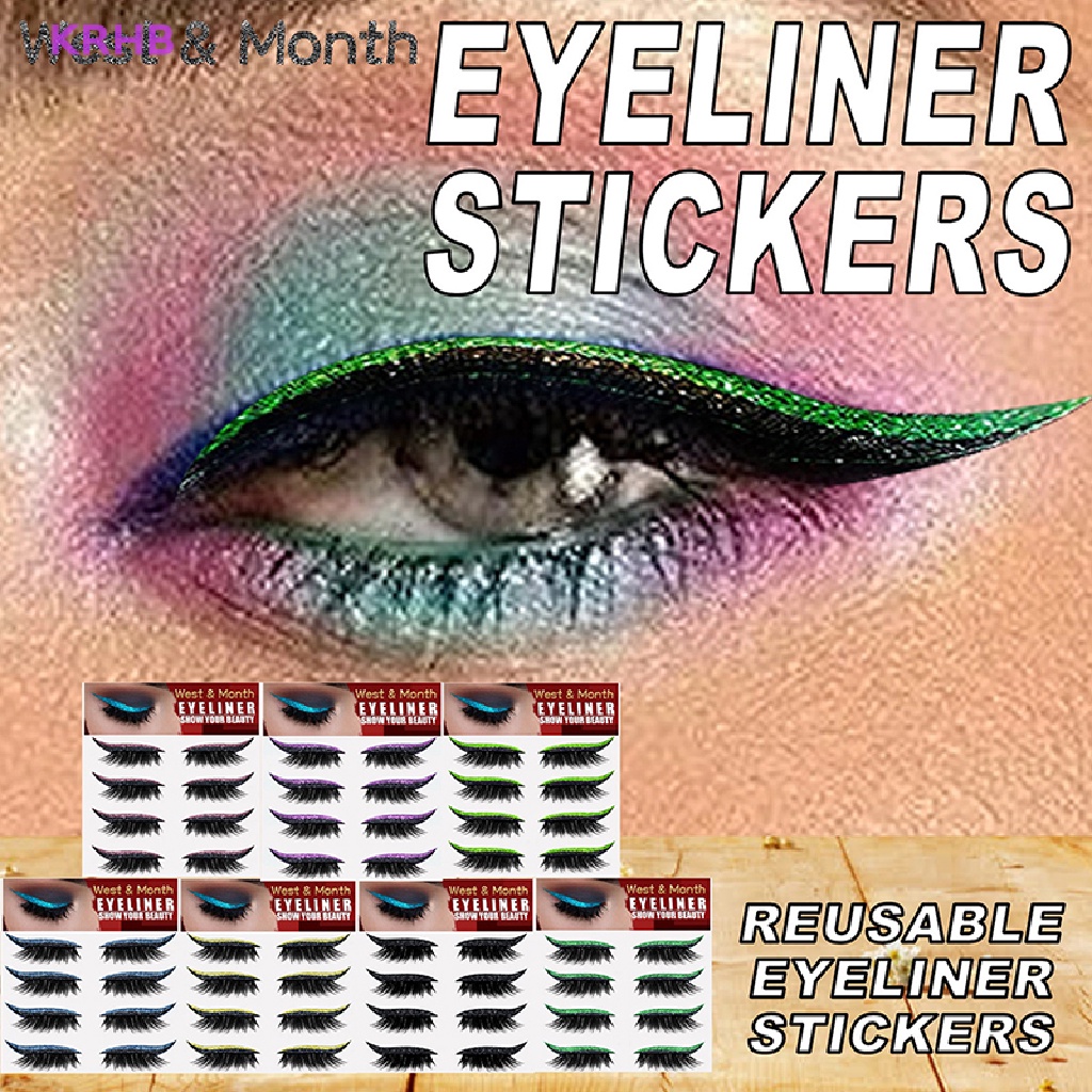 Set 4 Cặp Lông Mi Giả Có Thể Tái Sử Dụng KRHB