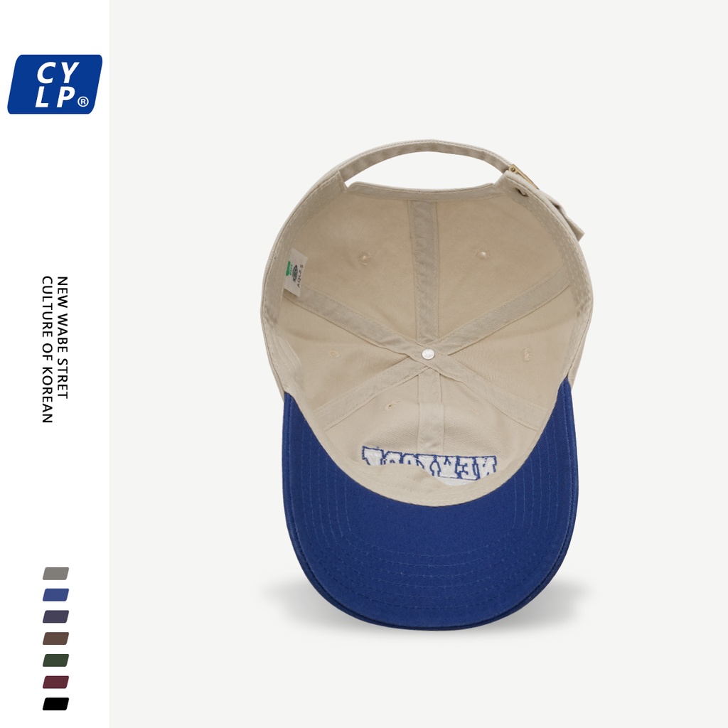 Mũ Lưỡi Trai Thêu Chữ Phong Cách Đường Phố Hàn Quốc Cá Tính Cho Nam Nữ