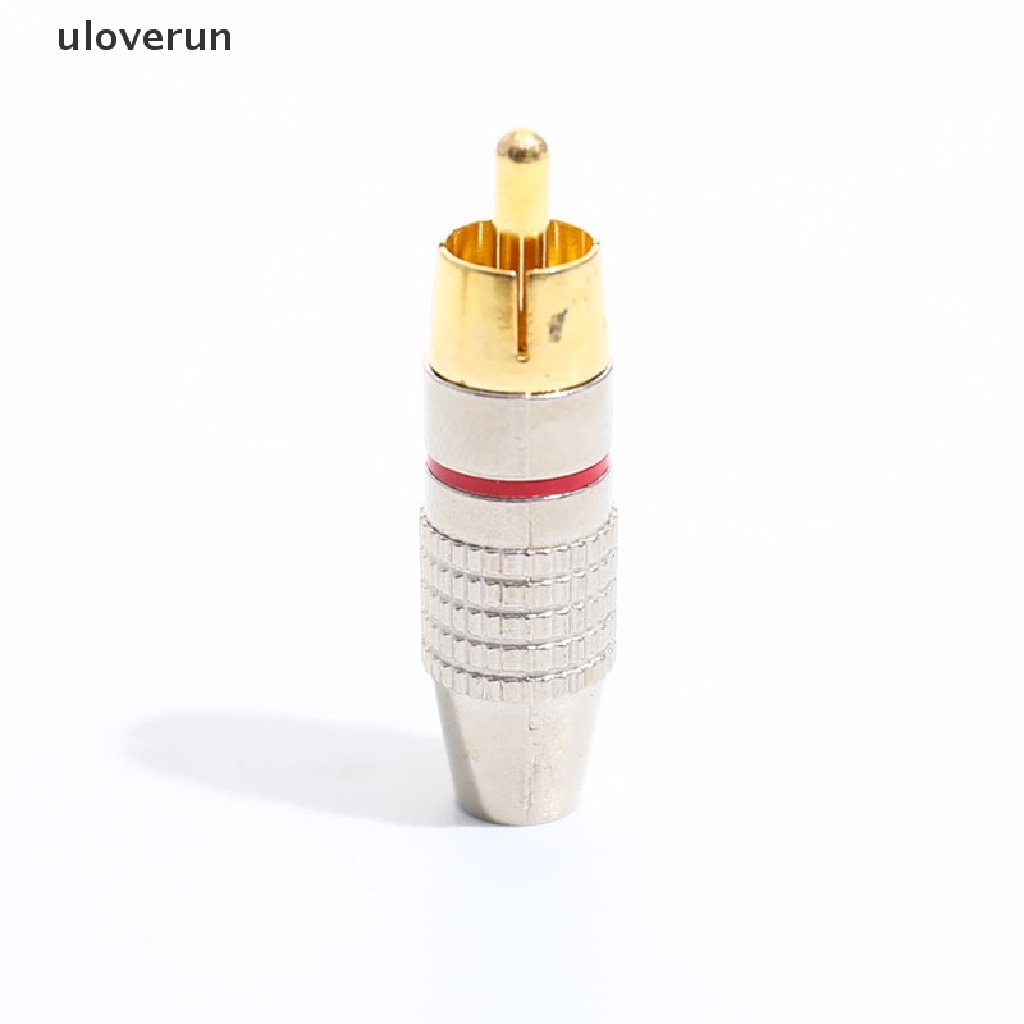 Set 10 Phích Cắm RCA Mạ Vàng Tiện Dụng