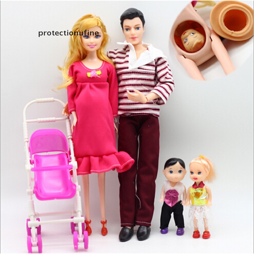 Set 6 Búp Bê Mang Thai Đồ Chơi Giáo Dục Cho Bé PR3VN
