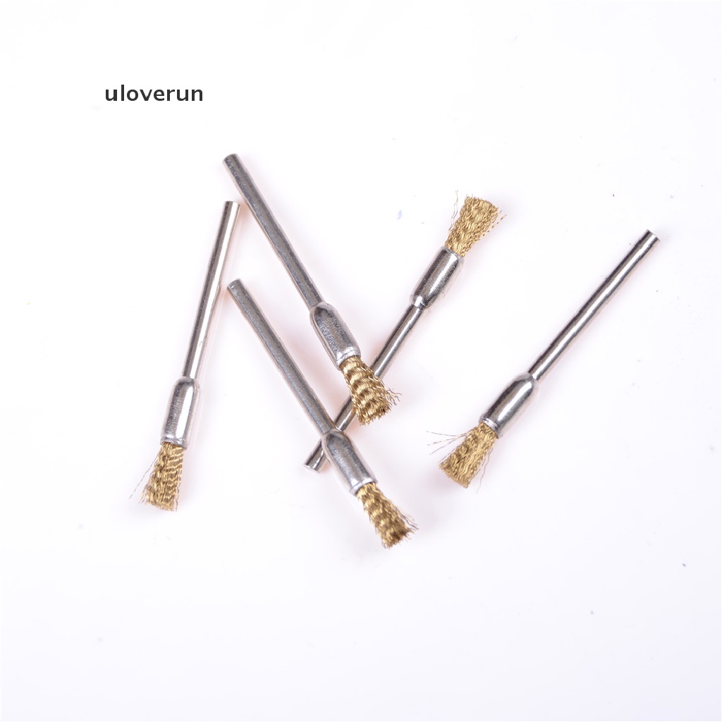 Set 5 Chổi Sợi Đồng 3mm * 5mm Dành Cho Máy Đánh Bóng Cầm Tay Đa Năng Tiện Dụng