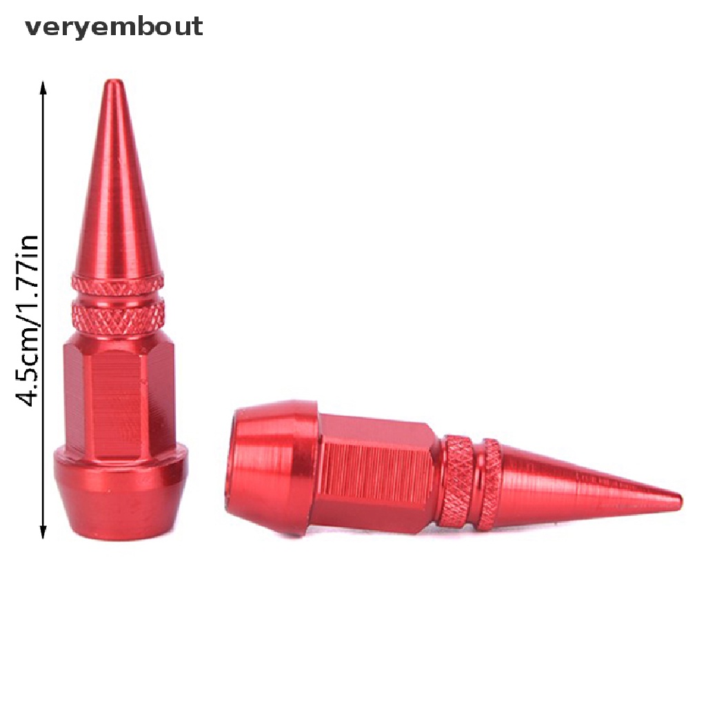 Bộ 4 Nắp Van Bánh Xe Hơi / Mô Tô Chống Bụi Tiện Dụng