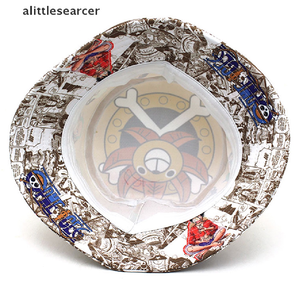 Nón Tai Bèo Chống Nắng In Họa Tiết Hoạt Hình One Piece Thời Trang Cho Nam Và Nữ