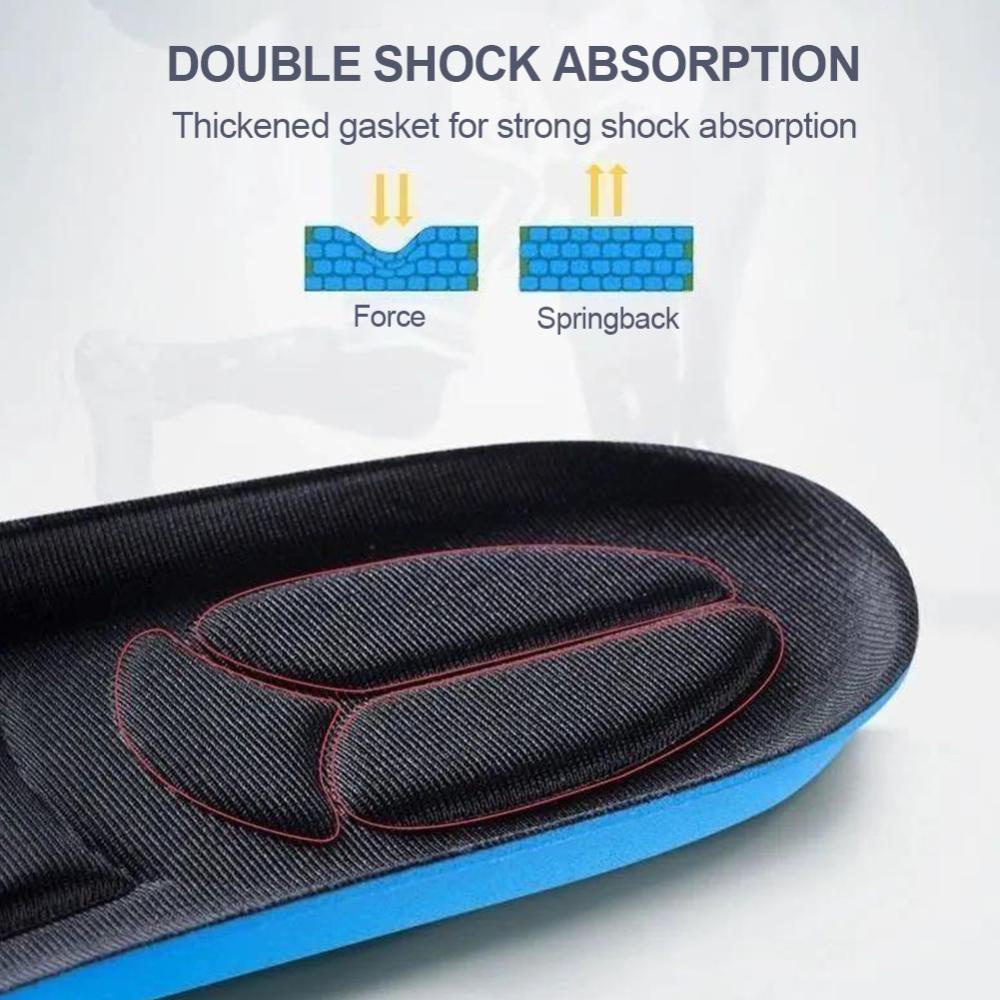 Cặp Đế Lót Giày Bằng Memory Foam Thoáng Khí Khử Mùi Tiện Dụng Cho Nam Và Nữ K7L3