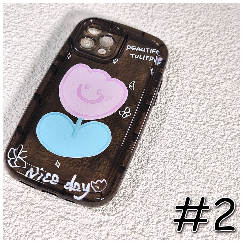 Ốp Điện Thoại Mềm Hình Hoa Cho IPhone 14 13 12 mini PRO MAX new SE 2020 2022 SE3 6 6S 7 8 Plus X XR XS XSMAX 11 PRO MAX Plus