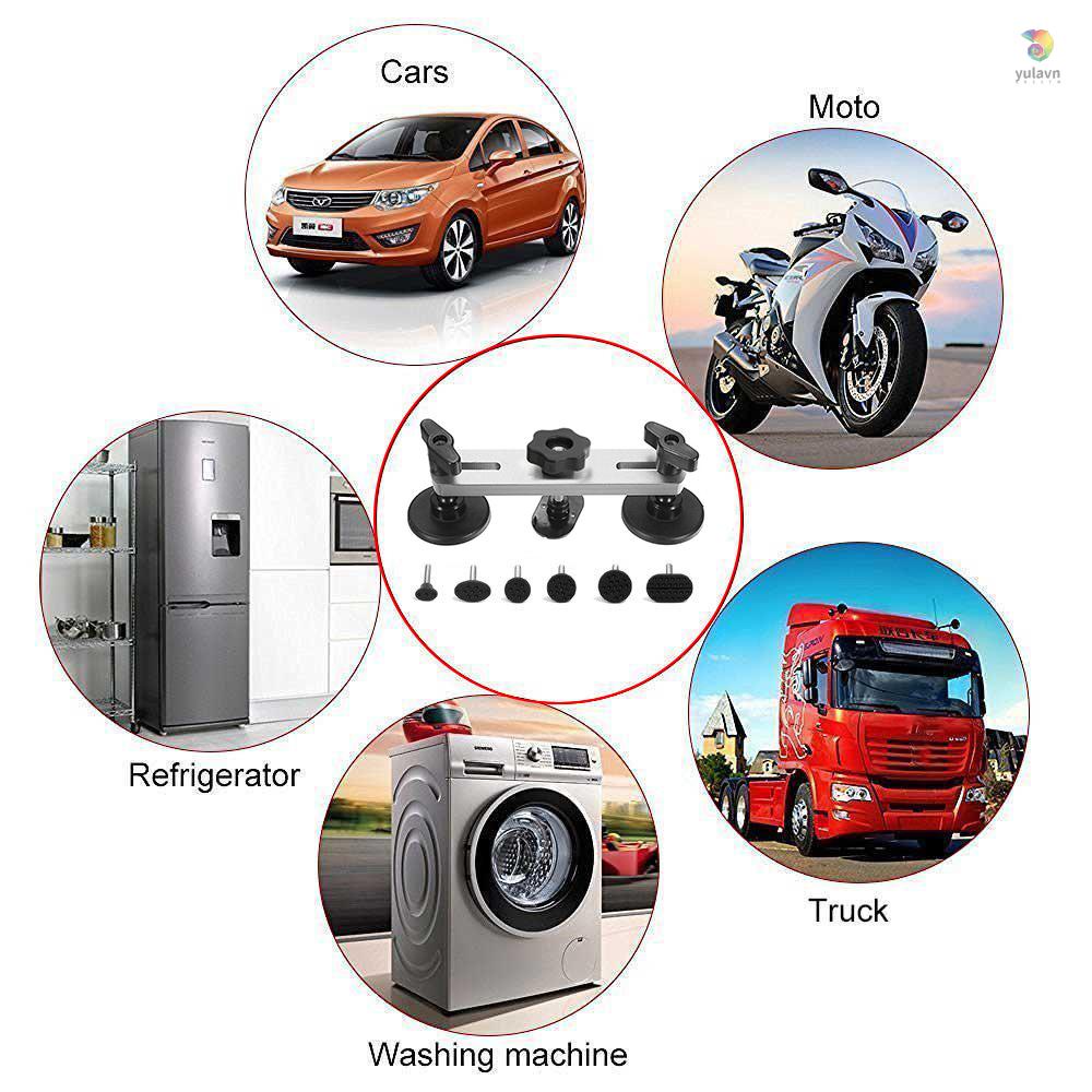 Bộ Dụng Cụ Phục Hồi Vết Lõm Thân Xe Tự Động Kèm 6 Đầu Kéo