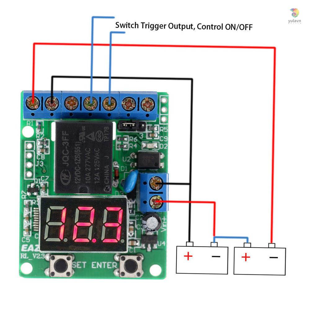 Mô Đun Kiểm Tra Điện Áp DC 12V Chuyên Dụng Chất Lượng Cao