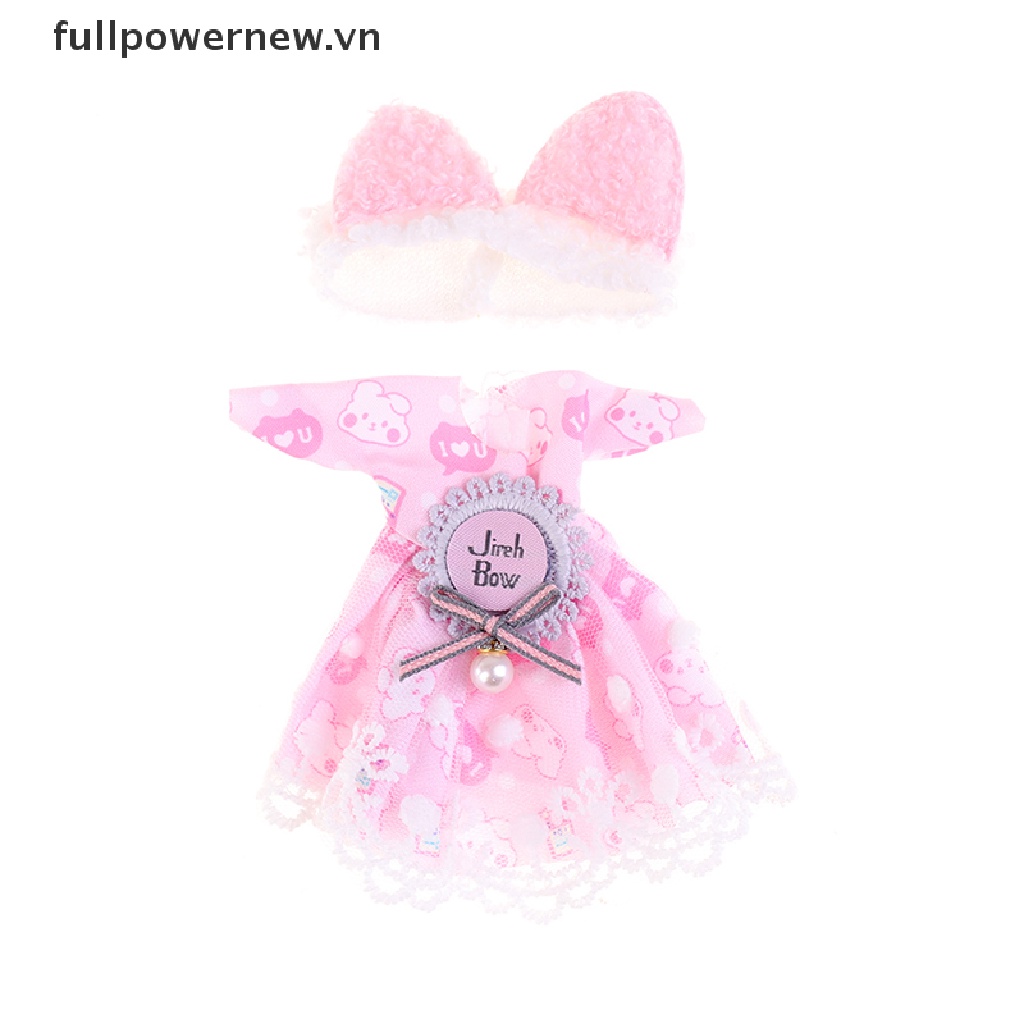 Bộ Quần Áo Thời Trang Dành Cho Búp Bê 16-17cm 1 / 8