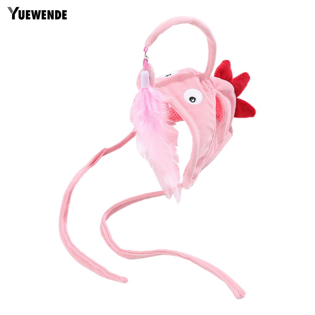 Mũ Lông Vũ Mềm Mại Hình Thỏ Hoạt Hình Dành Cho Mèo Cưng