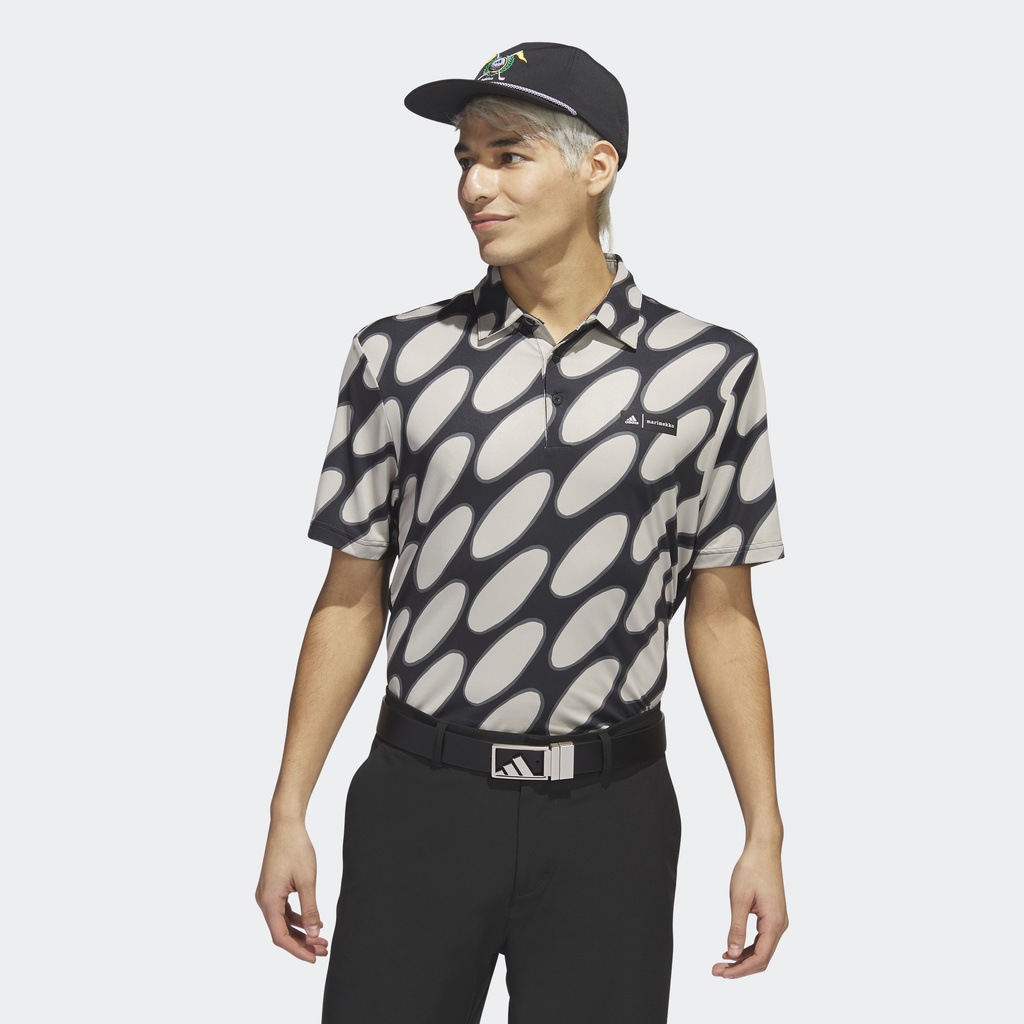 Adidas Đánh gôn Áo Polo Marimekko Nam Đen HS7614