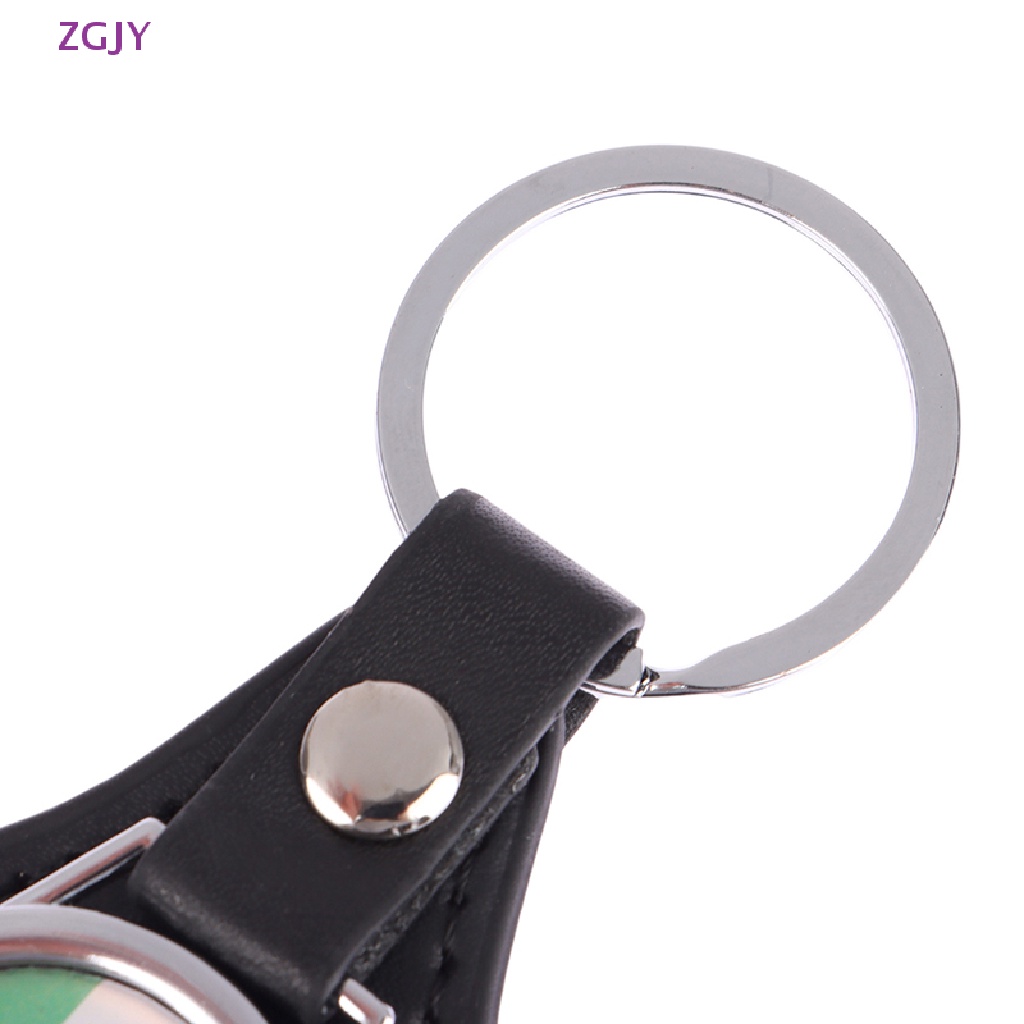 Móc Khóa Dây Xích Bằng Da Thương Hiệu ZGJY Zprint Mới Cho Xe Máy