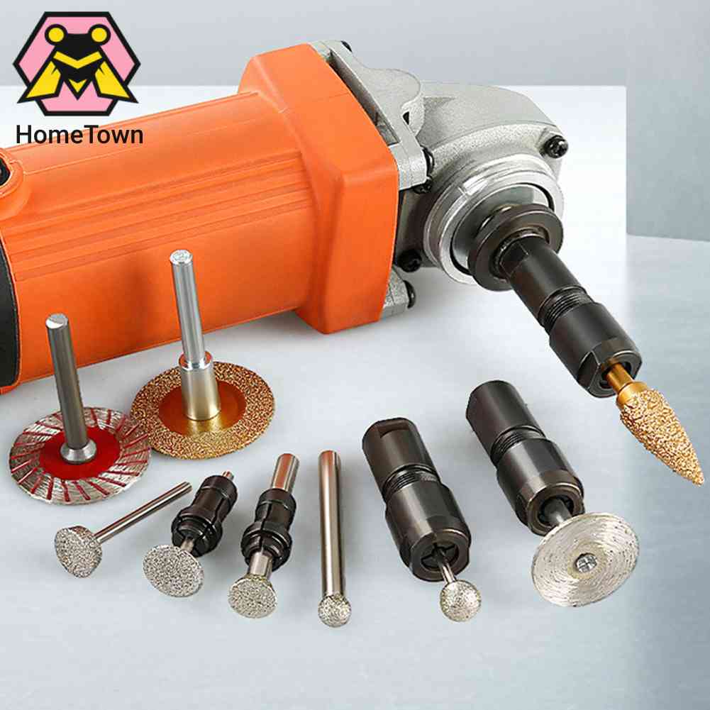 Bộ 2 Đầu Chuyển Đổi Máy Mài Góc 3 / 6mm Siêu Bền