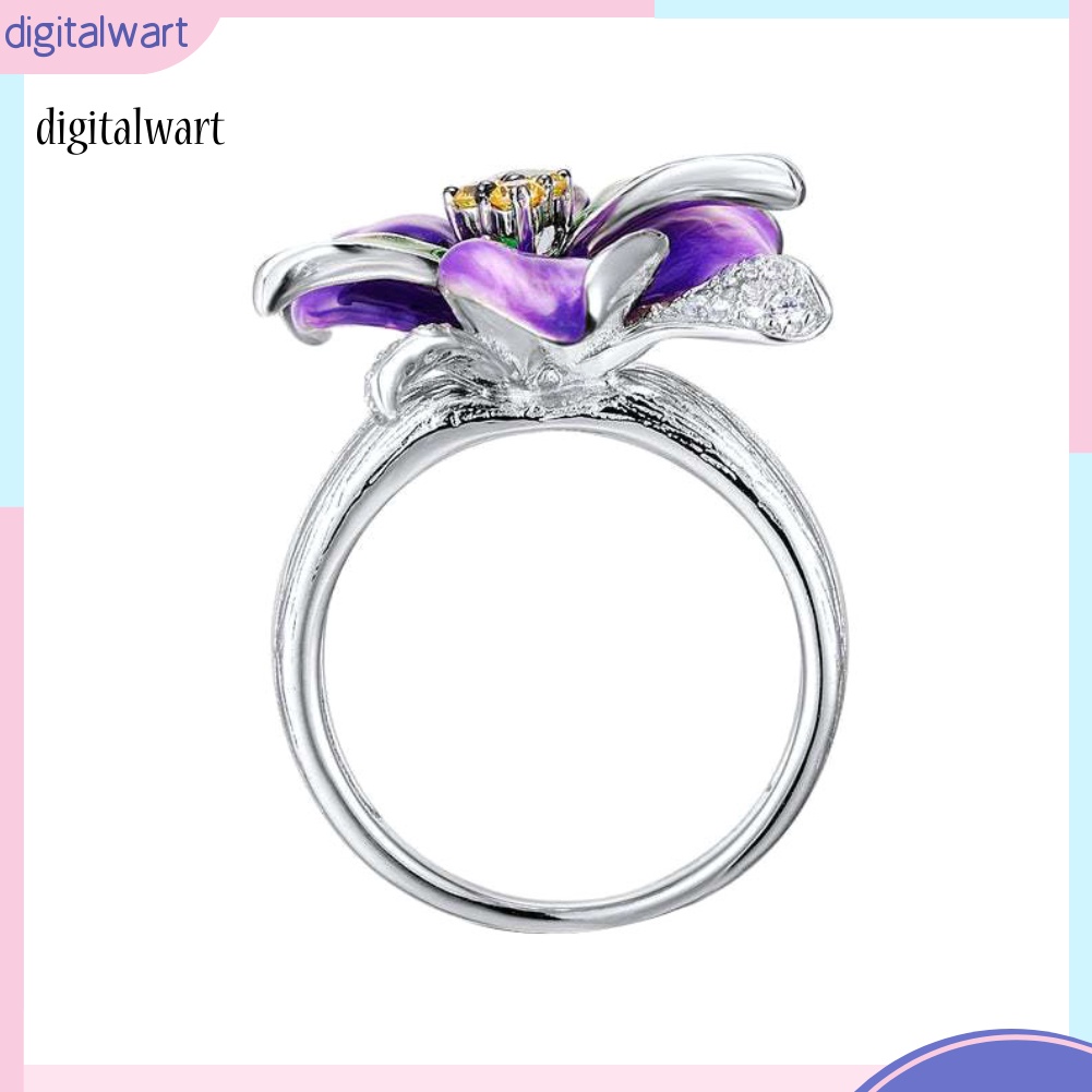 Kỹ Thuật Số| Set Vòng cổ Nhẫn Và Bông Tai Đính Đá Thời Trang