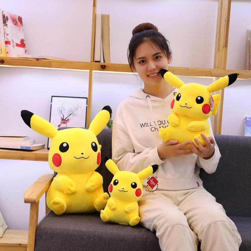 Thú Nhồi Bông Hình pikachu Dễ Thương 20. - 45cm