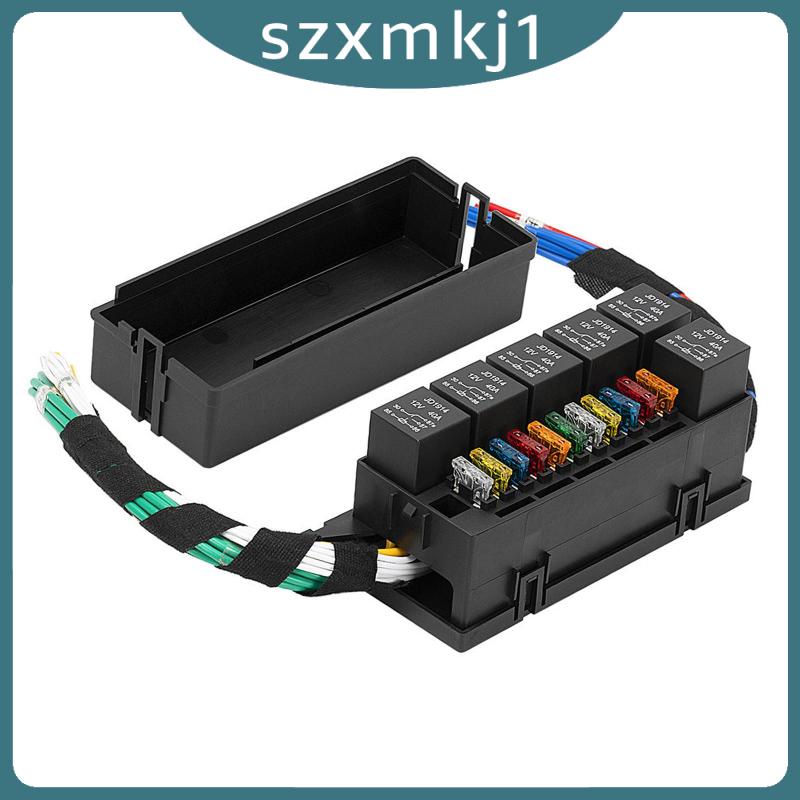 Bảng Rơ Le Cầu Chì 6 Khe 11 Kiểu Cầu Chì Lưỡi Atc