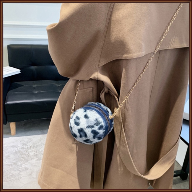 Túi Đeo Chéo Hình Quả Bóng Rổ Bằng Vải Bông Mini Dễ Thương Thời Trang Cho Nữ