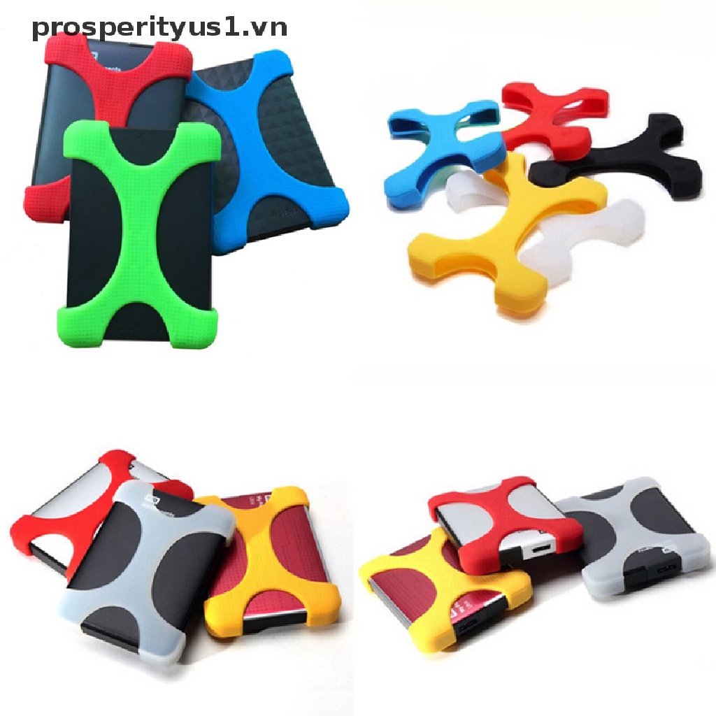 Túi Đựng Ổ Cứng Ngoài 2.5 &quot;Bằng Cao Su Silicon Nhiều Màu WD 2.5 Inch