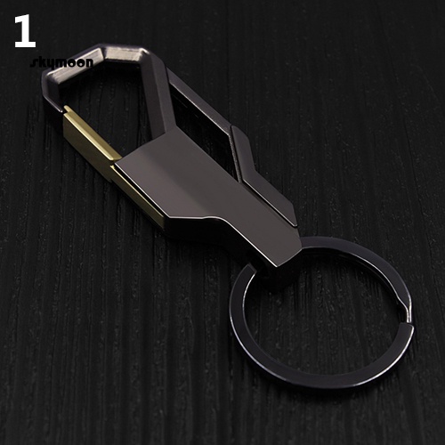 Móc Chìa Khóa Xe Hơi Bằng Hợp Kim Kẽm Siêu Bền Thiết Kế Đơn Giản Tiện Dụng Cho Nam