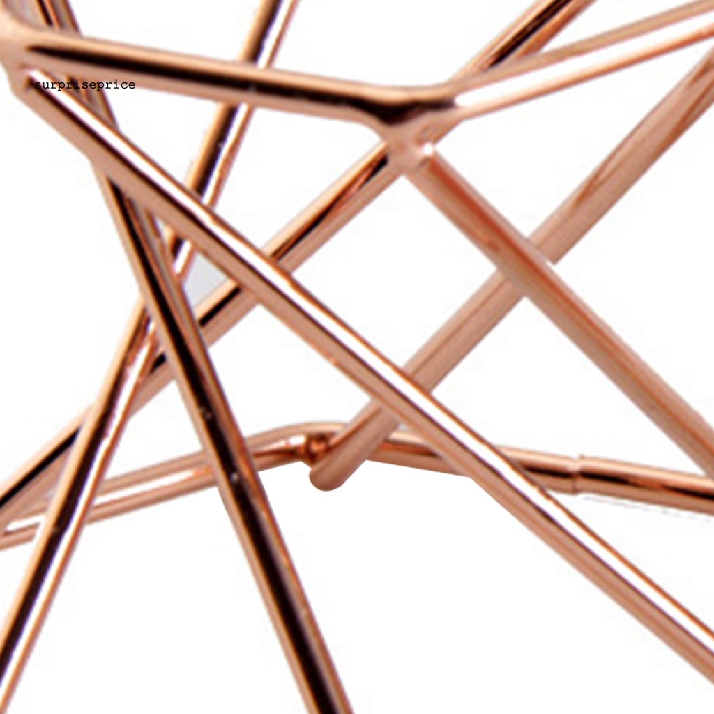 Giá Đỡ Trưng Bày Đá Khoáng Hình Cầu Bằng Kim Loại Sáng Tạo Cho Kính Áp Tròng Thủy Tinh