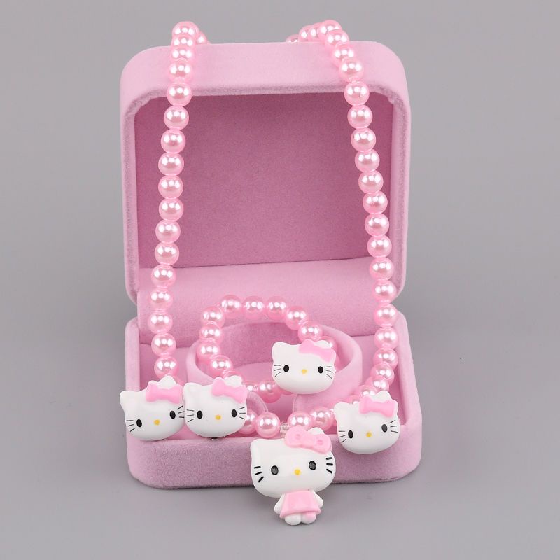 Hộp Đựng Trang Sức Không Cần Xỏ Khuyên Dễ Thương Cho Bé Gái