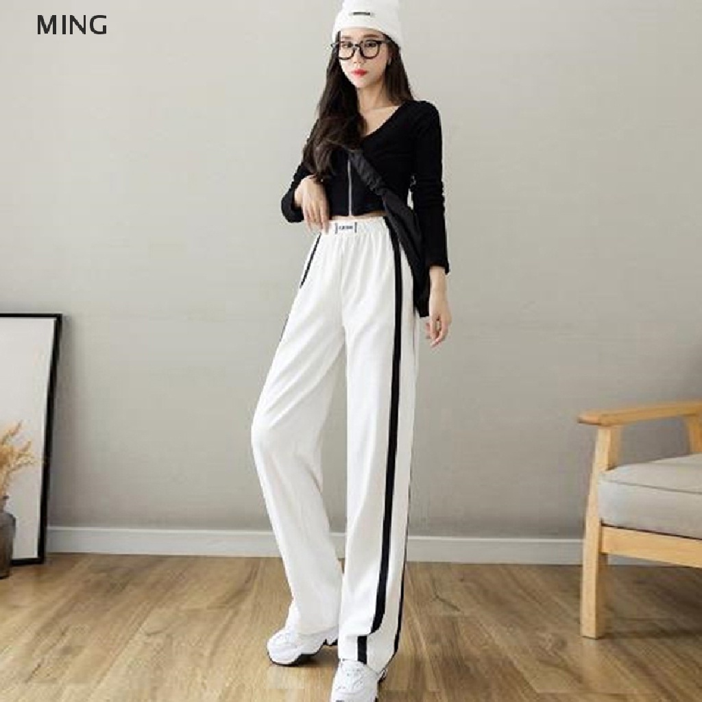 Quần Dài Ống Rộng Phối Túi Thời Trang