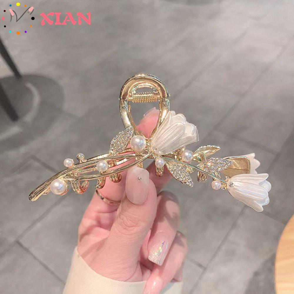 Kẹp Tóc Hoa Tulip Thiết Kế Mới Xinh Xắn Thời Trang Dành Cho Nữ