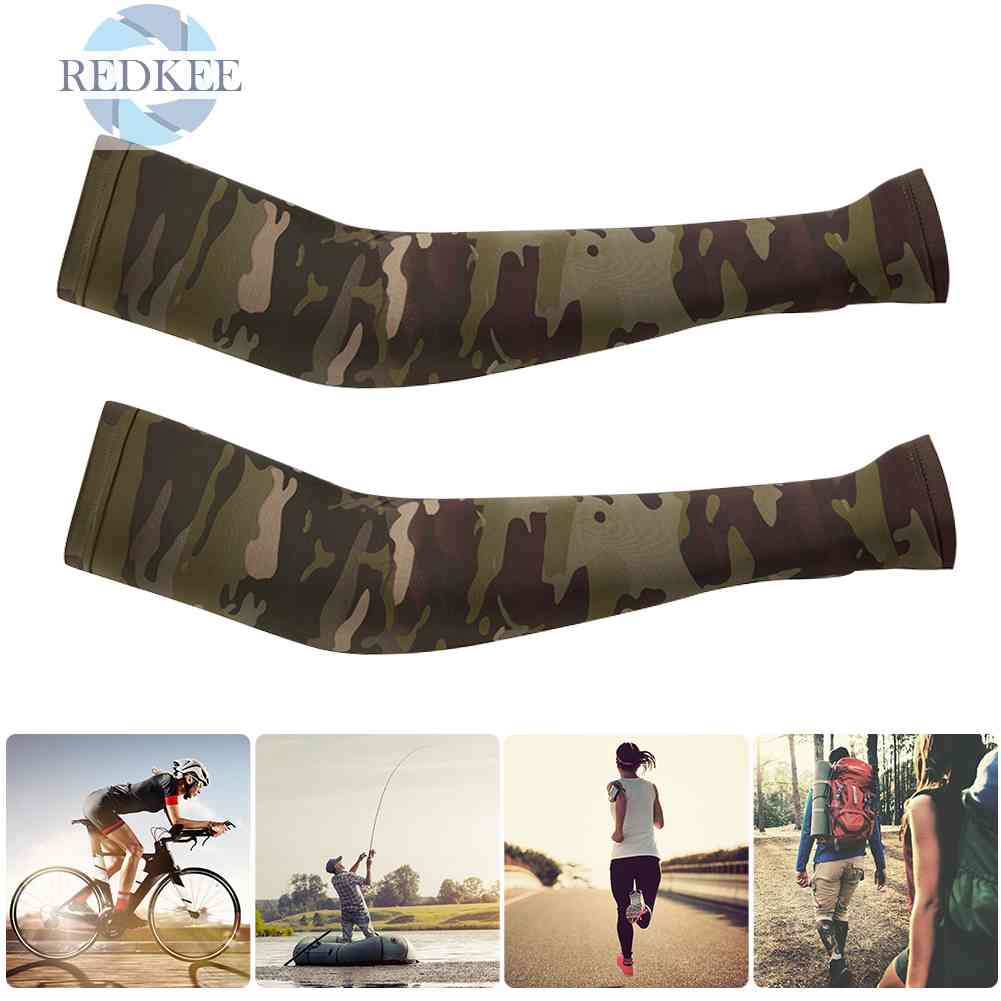 1 Cặp Ống Tay Áo Chống Tia UV Khi Chạy Xe Đạp