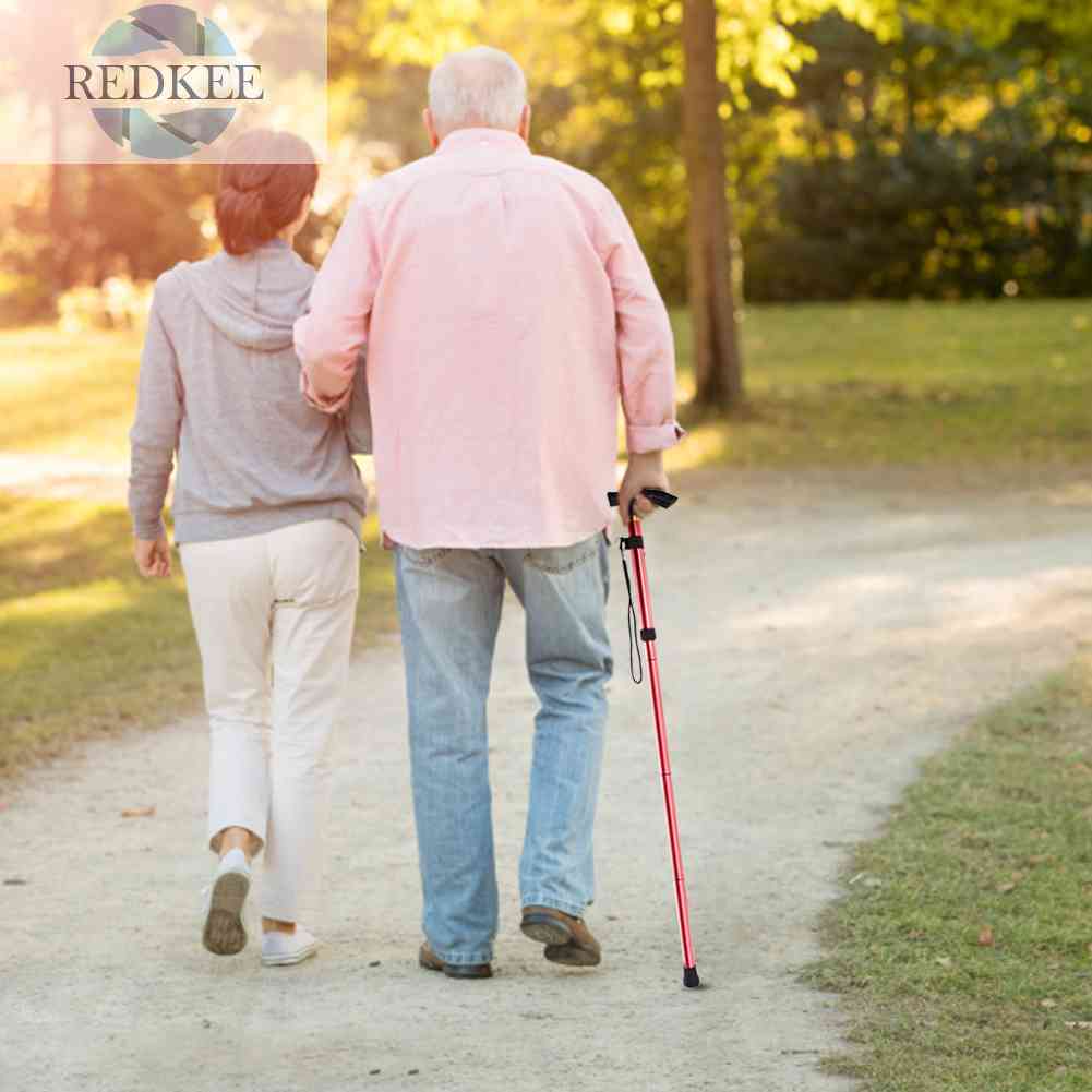 Gậy Leo Núi 5 Khớp Chống Trượt Tùy Chỉnh Tiện Dụng Cho Người Lớn Tuổi