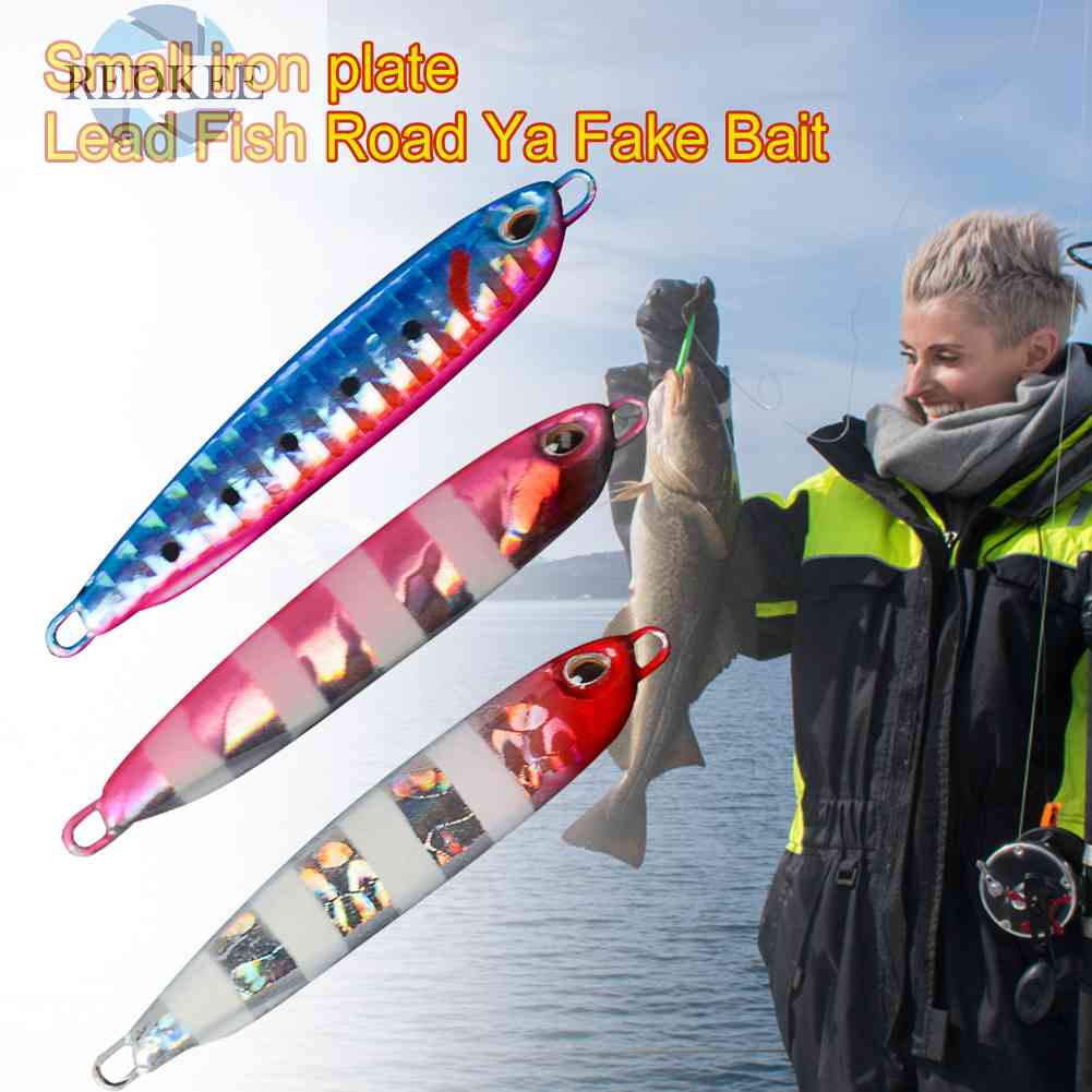 Mồi Câu Cá Giả Bằng Kim Loại Phát Sáng Sống Động