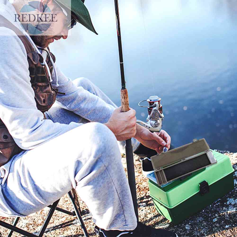 Hộp Đựng Dụng Cụ Câu Cá Bằng Nhựa Cỡ Lớn Chống Thấm Nước Tiện Dụng