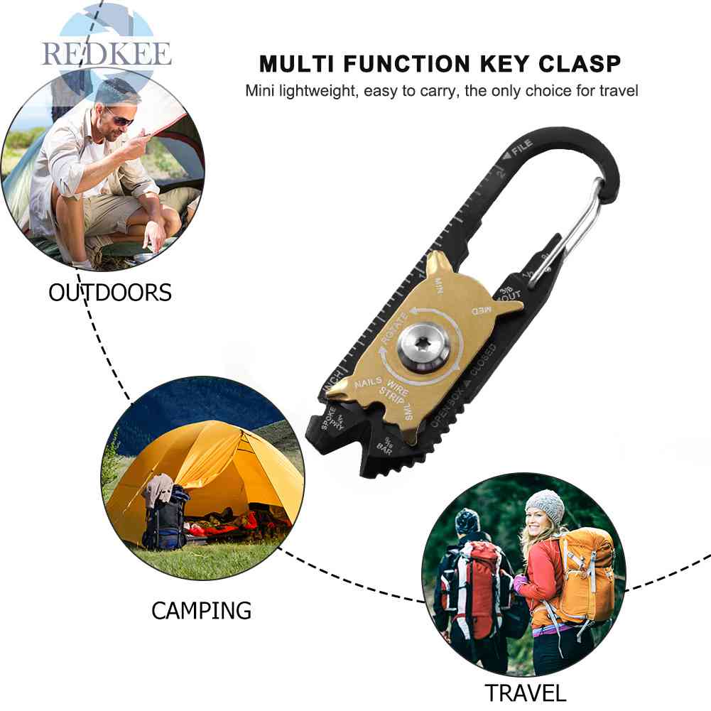 Dụng Cụ Tua Vít Thép Bỏ Túi EDC 20 Trong 1