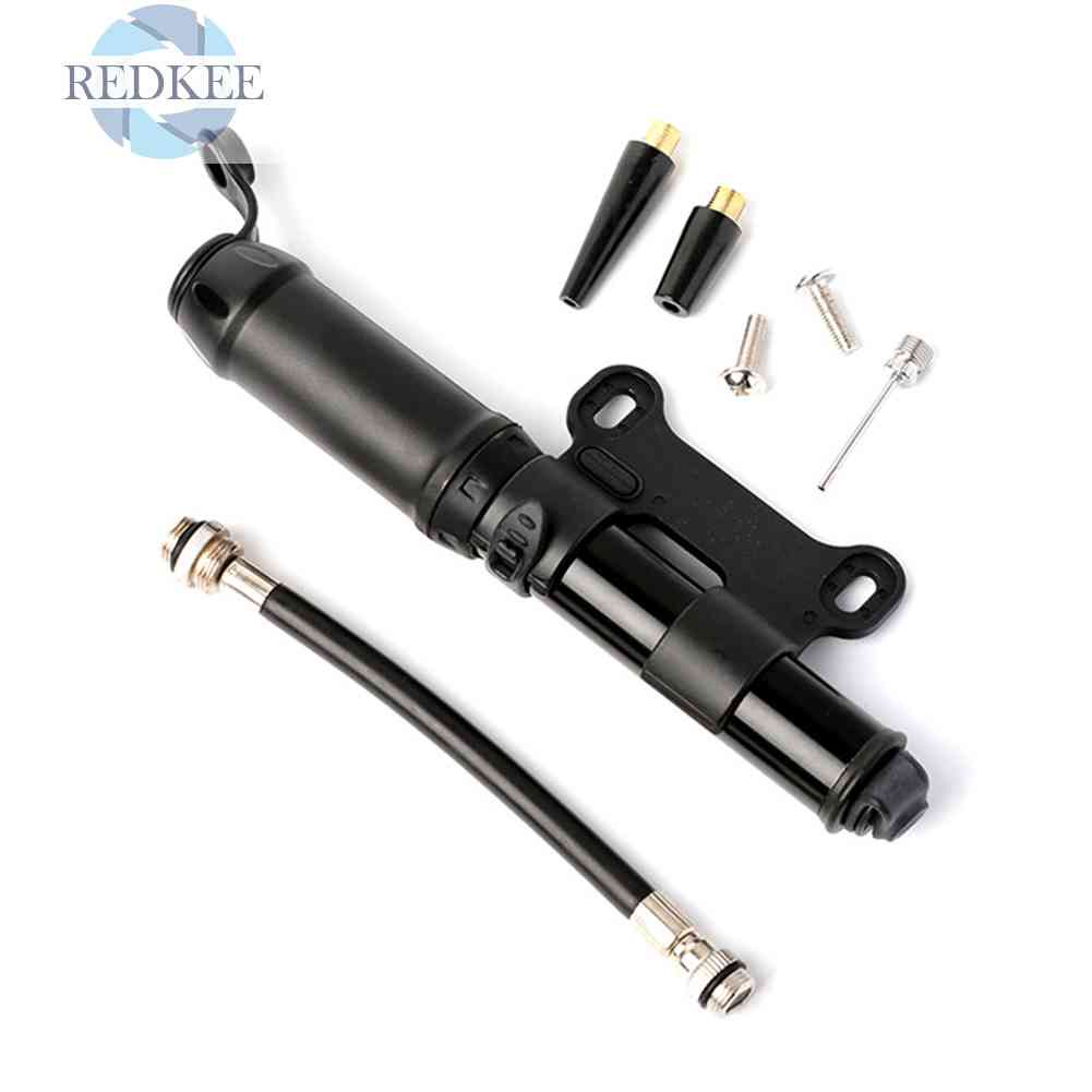 Bơm Xe Đạp Mini Cầm Tay 100PSI Chất Liệu Hợp Kim Nhôm