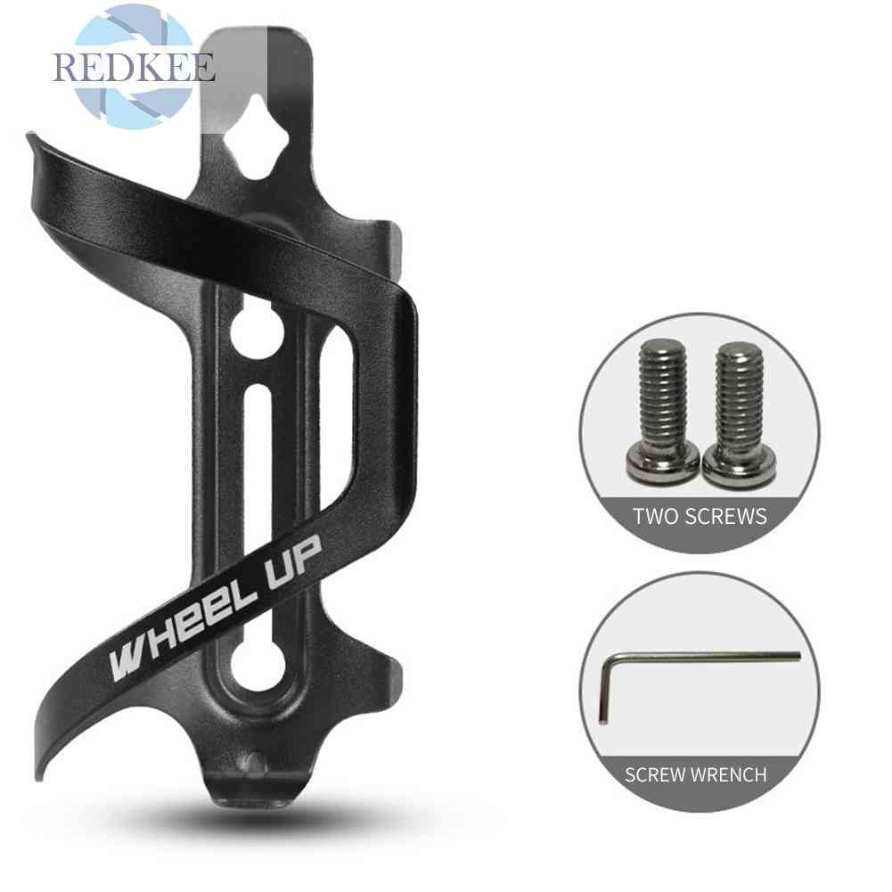 Giá Đỡ Chai Nước Bằng Hợp Kim Nhôm Màu Đen Cho Xe Đạp MTB