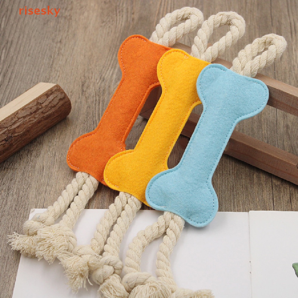 Đồ Chơi Dây Thừng Hình Khúc Xương Huấn Luyện Thú Cưng