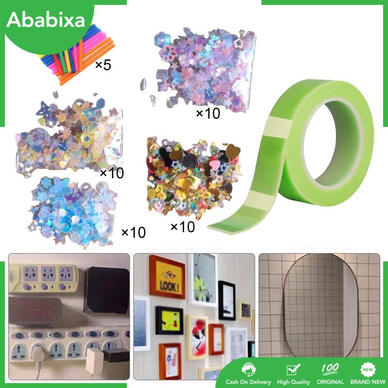 Cuộn Băng Keo Hai Mặt 5cm Dùng Làm Đồ Thủ Công Cho Bé