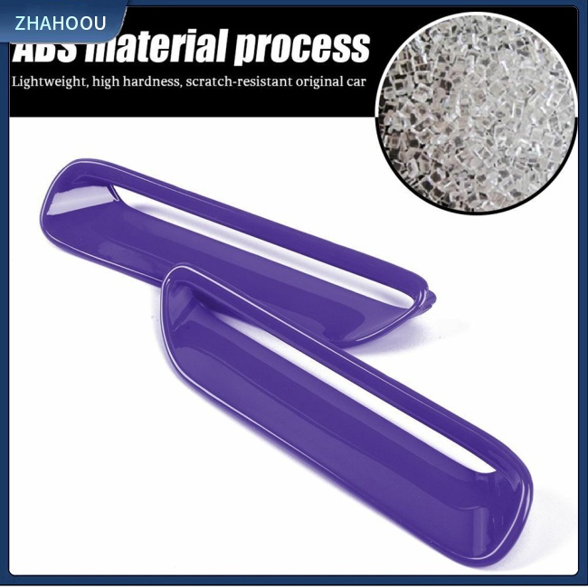 ☃Nhà Cửa☃ Set 2 Ốp Viền Lỗ Thông Gió Xe Hơi Thay Thế Cho Dodge Challenger 2015-2022