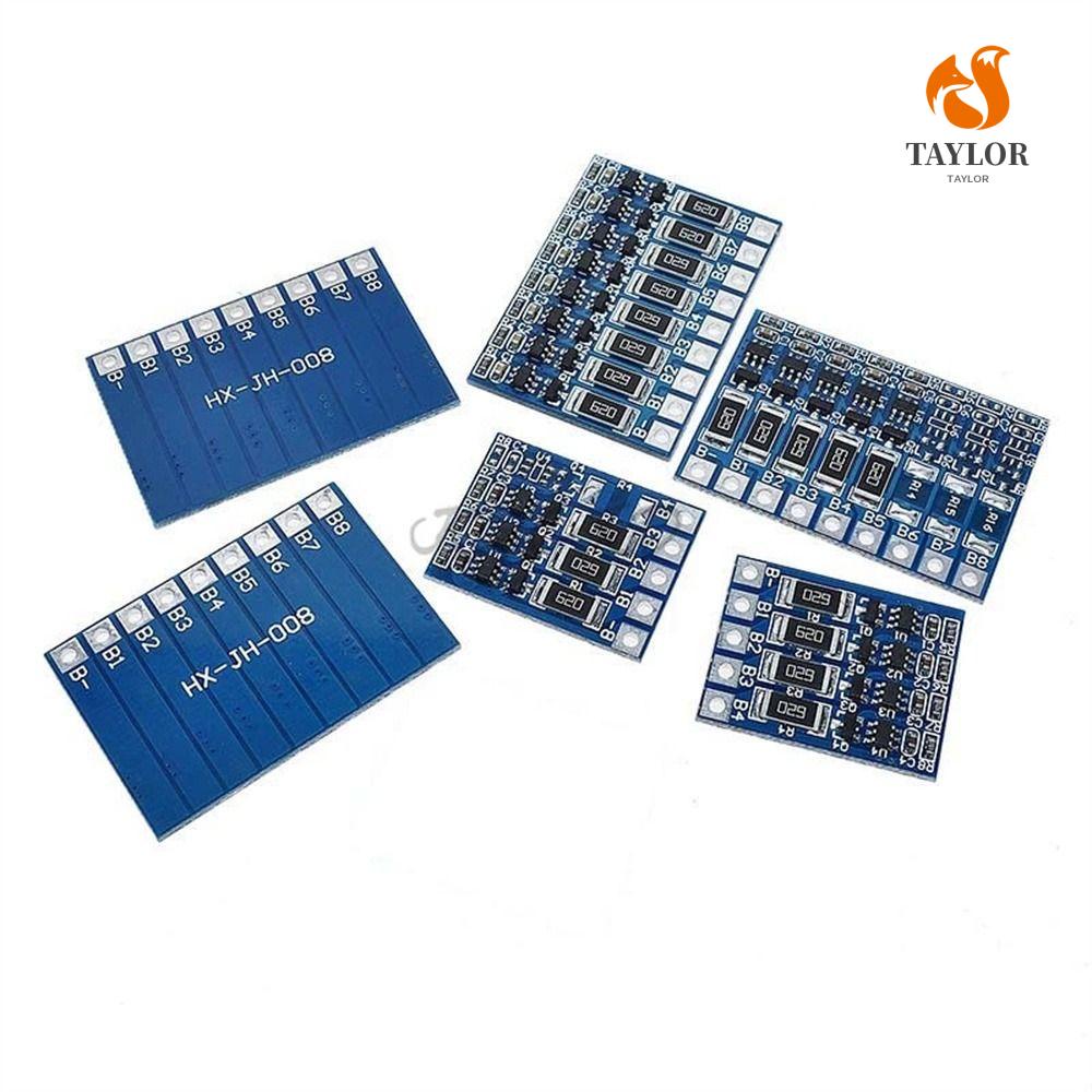 Bảng Mạch Cân Bằng TAYLOR1 Li-ion 3S 4S 5S 6S 7S 8S 11.1~33.6V Sạc Pin Lithium 18650