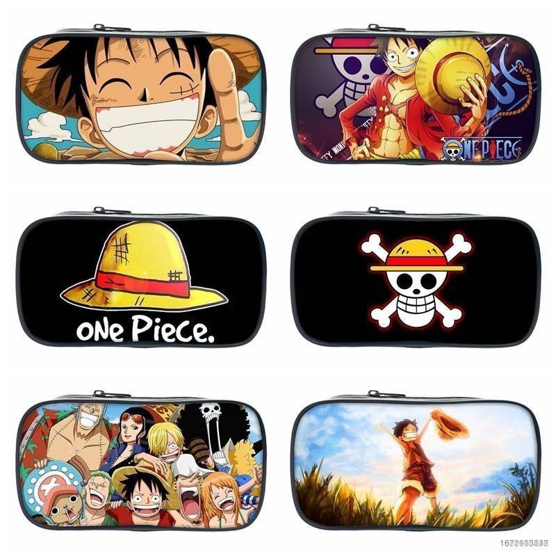 Hộp Bút Khóa Kéo Một Lớp In Hình ONE PIECE SY3